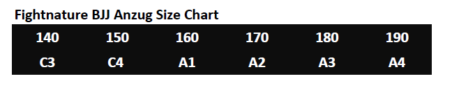 FIGHTNATURE BJJ Kimono Taining