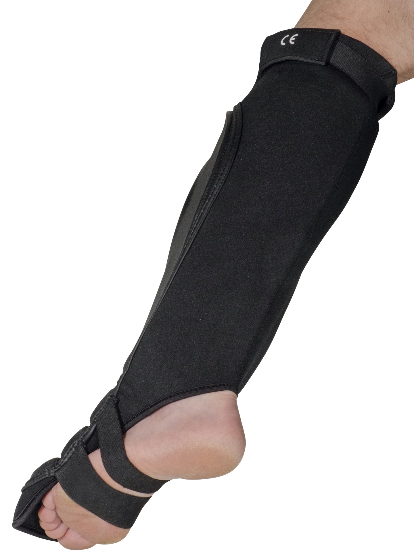 FIGHTNATURE Protège tibias/cou-de-pied cuir MMA