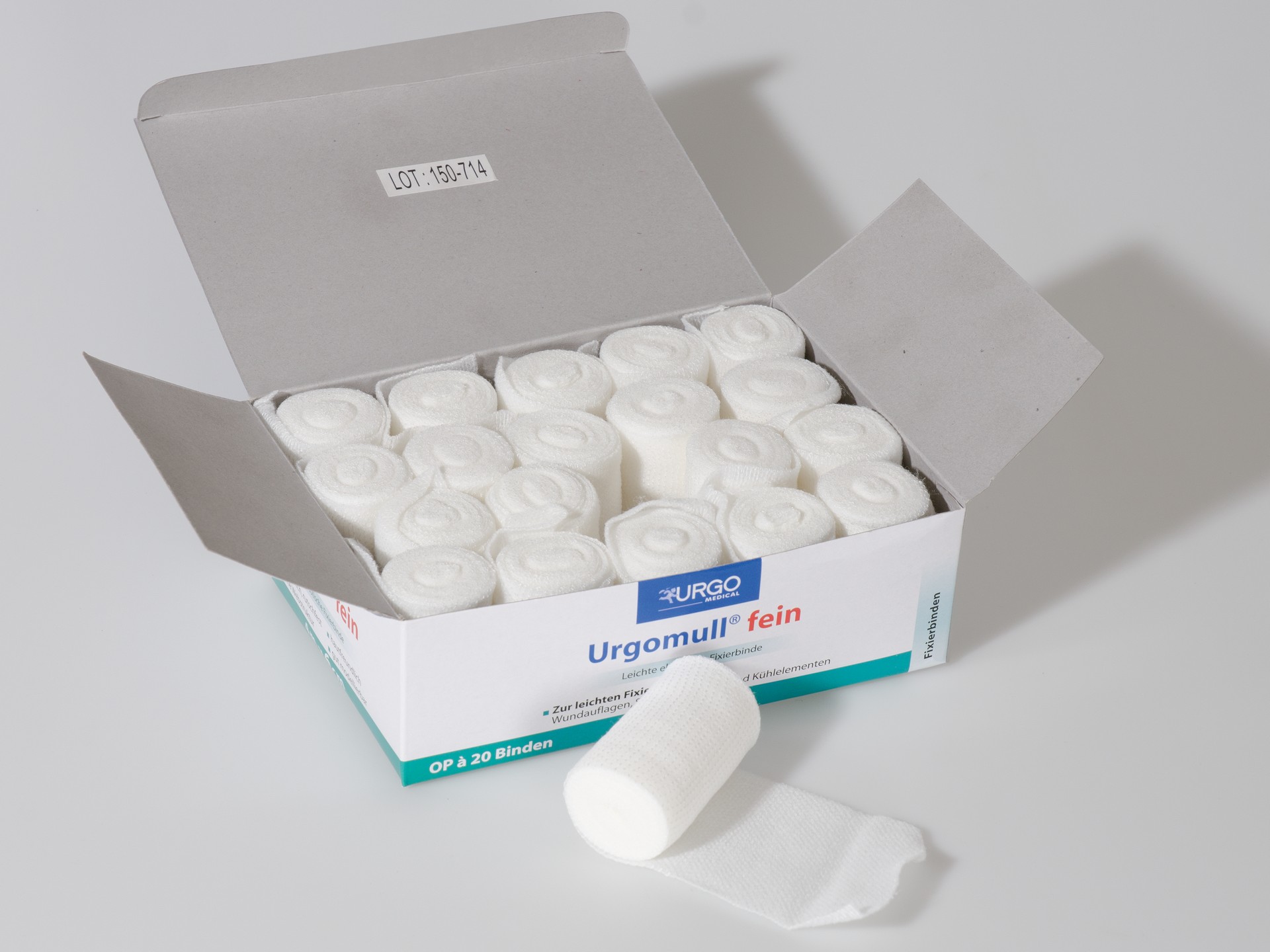 Bande de gaze élastique fine