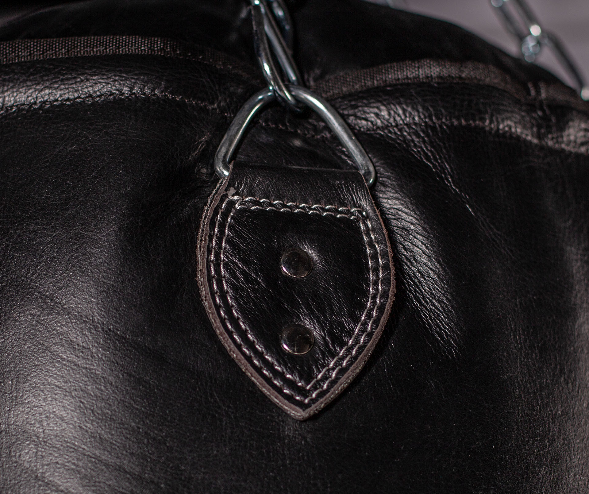 Sac de sable en cuir lourd 120 cm rempli