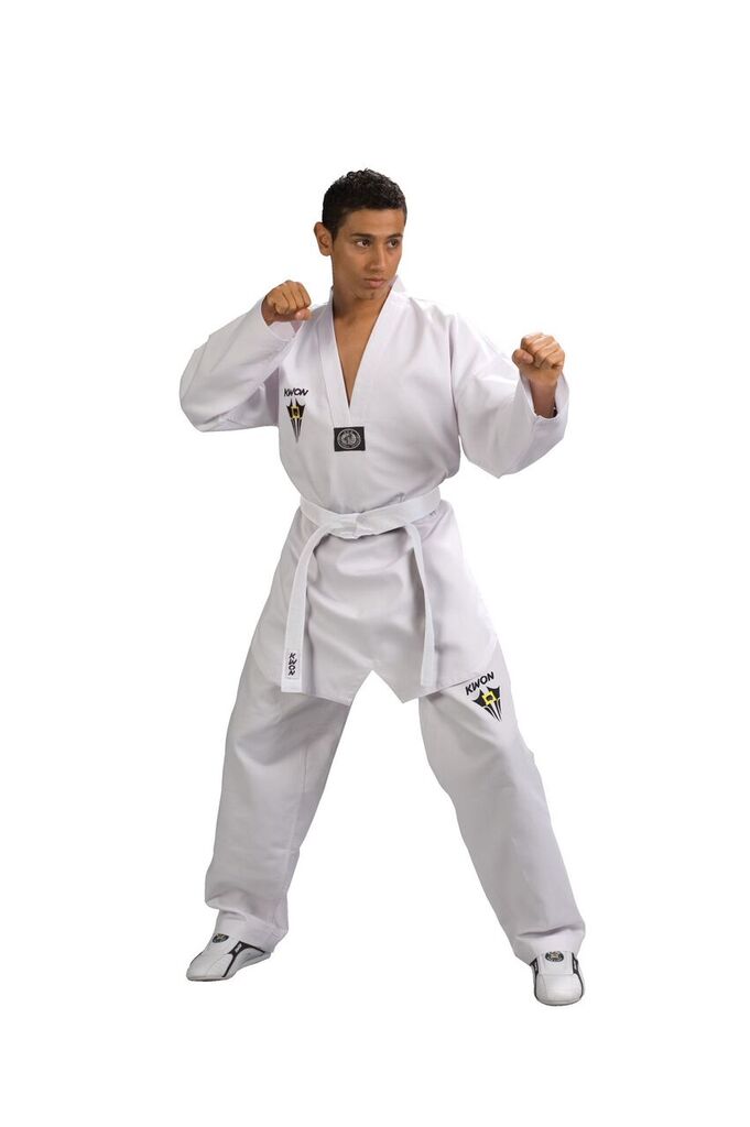 Dobok Taekwondo Starfighter revers blanc