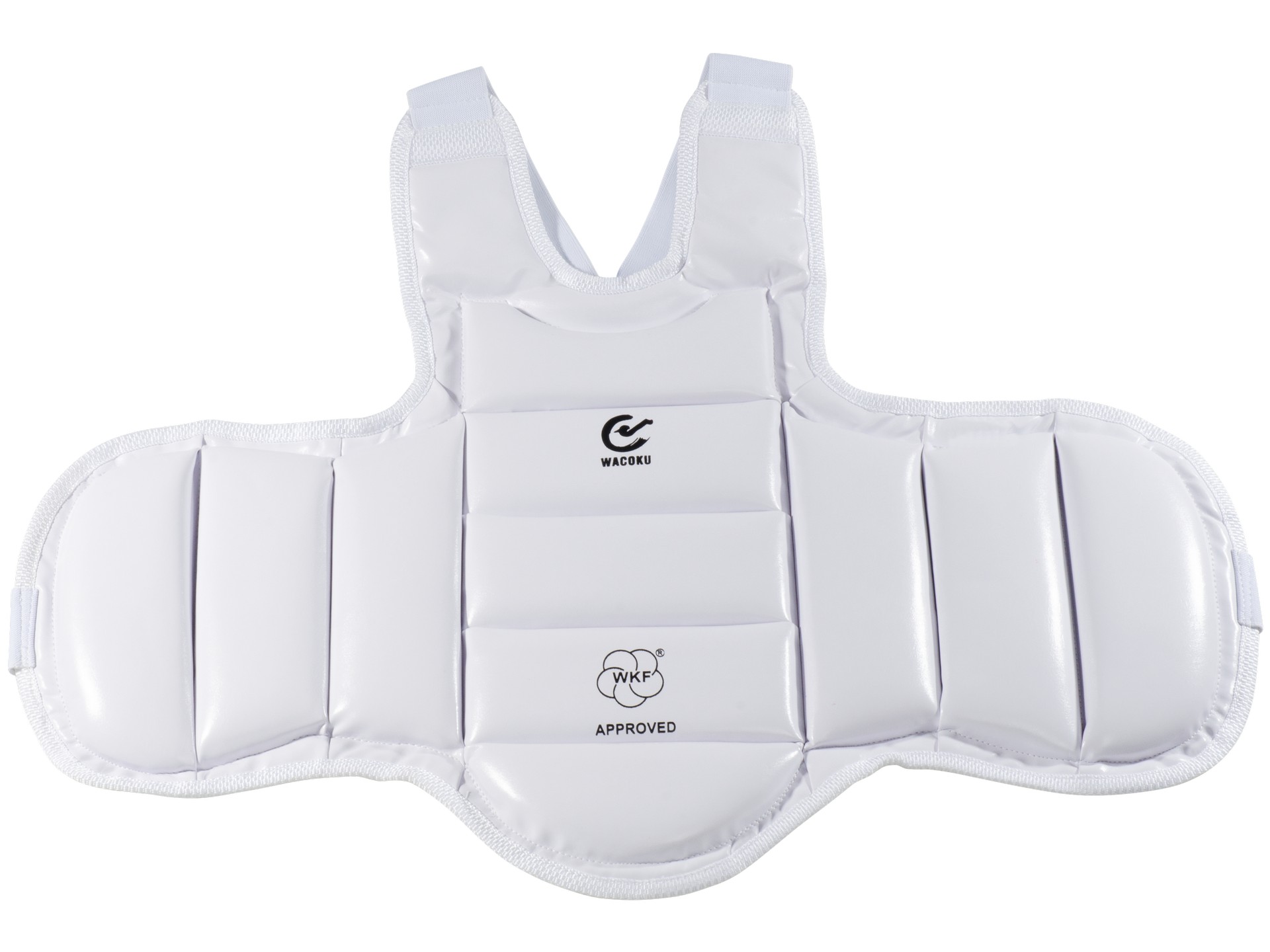 WACOKU Plastron de Karaté Junior - WKF reconnu