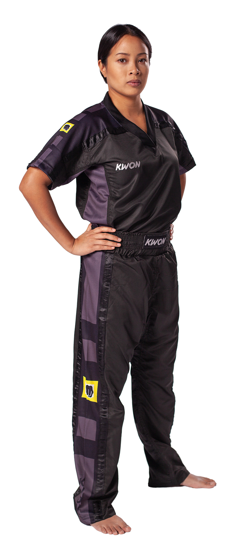 Tenue Kickboxing  Challenge Plus noir