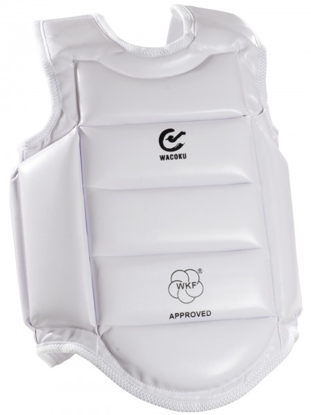 WACOKU Plastron de Karaté Junior - WKF reconnu