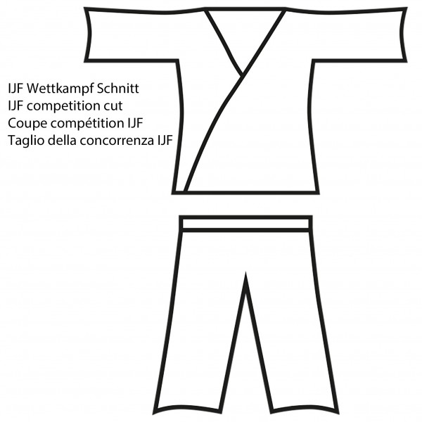 DANRHO Judo-Gi Ultimate 750 IJF bleu
