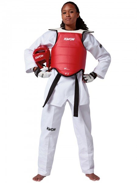 Veste-plastron Taekwondo Competition Double