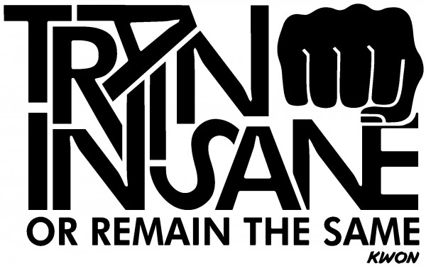 Impression poitrine train insane