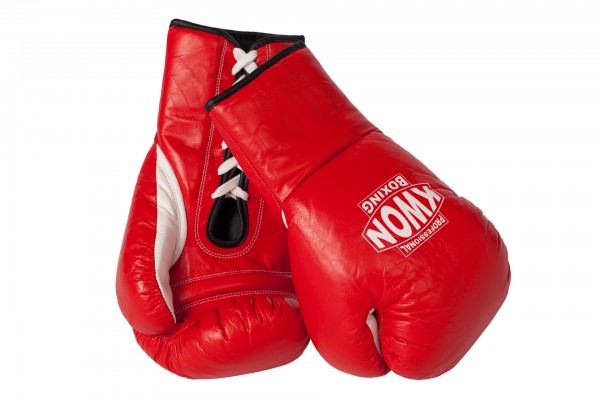Gants de boxe avec lacage