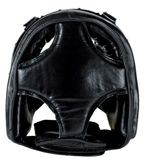 Casque avec grille en fer