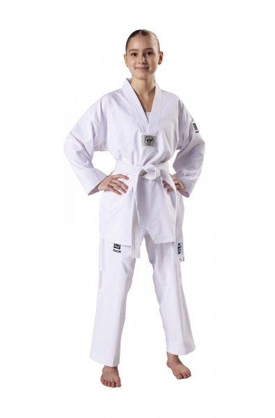 Dobok Taekwondo Premiere Plus, revers blanc