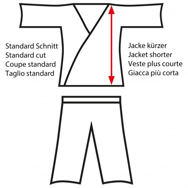 DANRHO Judo-Gi Ultimate Gold blanc