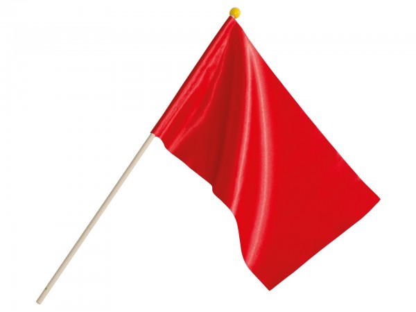 Drapeaux de juge avec manche en bois