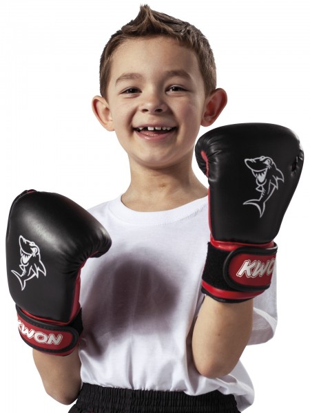 Gants de boxe Mini Shark 4oz enfants