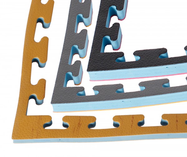 Kit de bordures pour tapis réversible avec structure en picots 2,5 cm