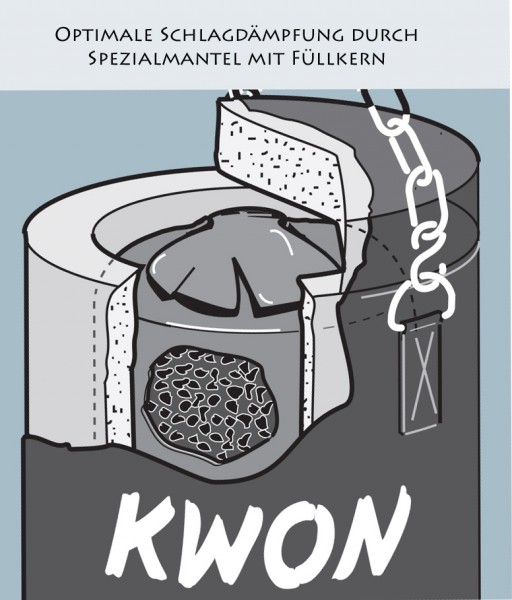 Sac de frappe standard 180, rempli