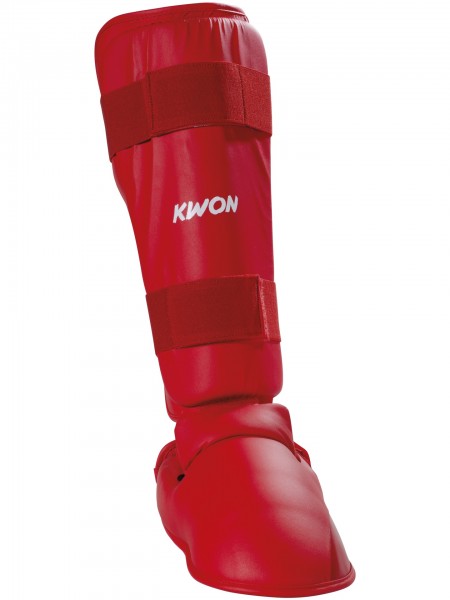 Protège-tibias et protège-pieds de karaté