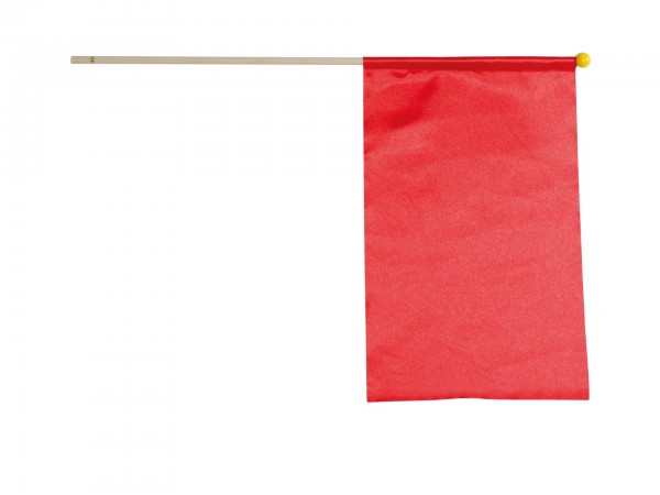 Drapeaux de juge avec manche en bois